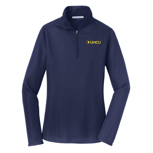 Women's UMCU Fall Rush Quarter Zip - True Navy