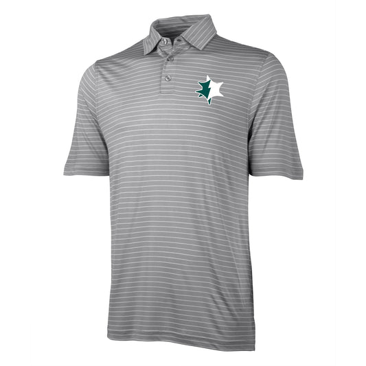 EMUCU Men's Striped Polo