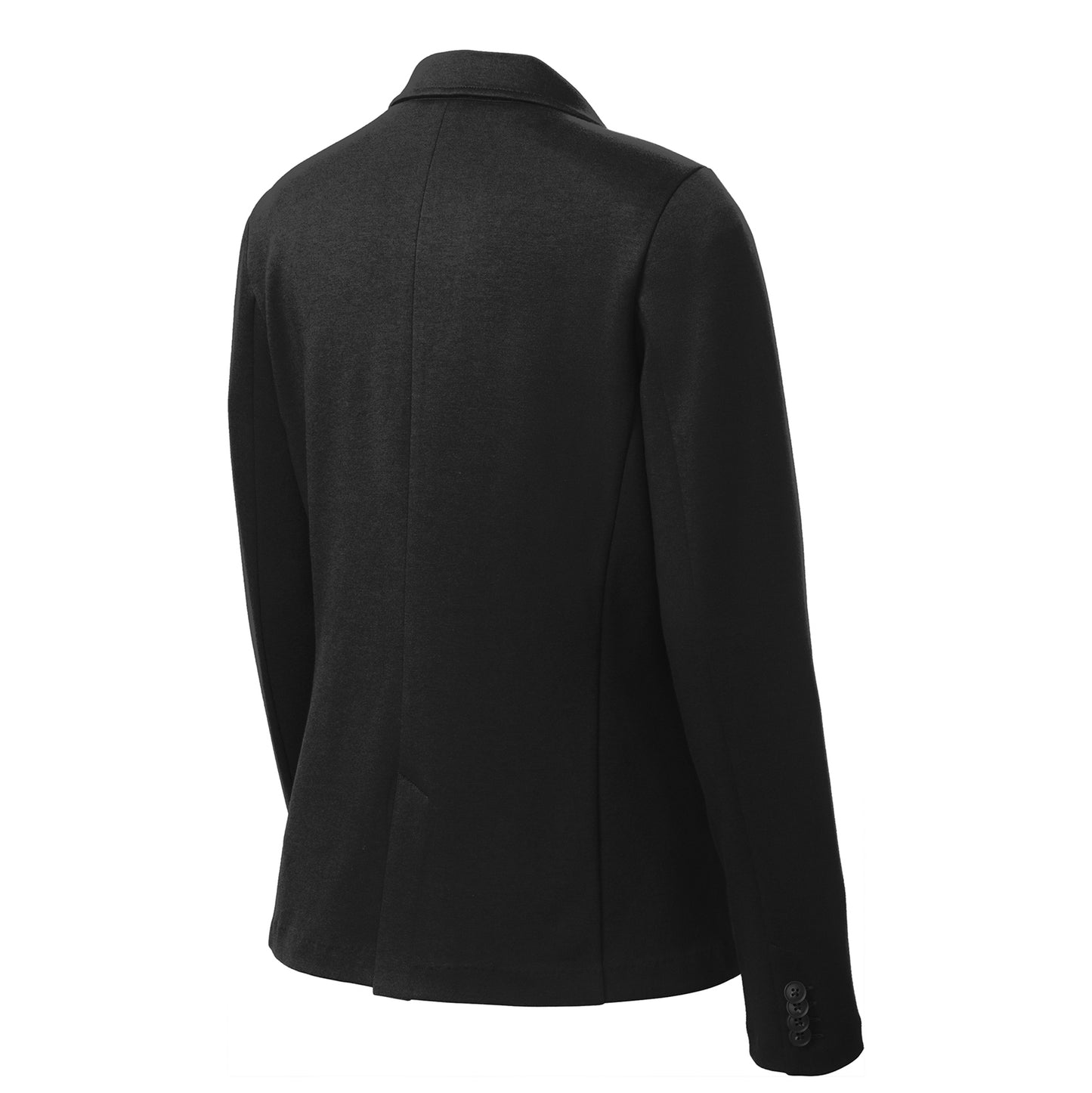EMUCU Ladies Knit Blazer - Black