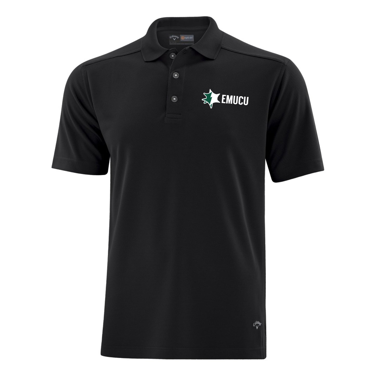 EMUCU Men's Callaway Core Performance Polo - Black