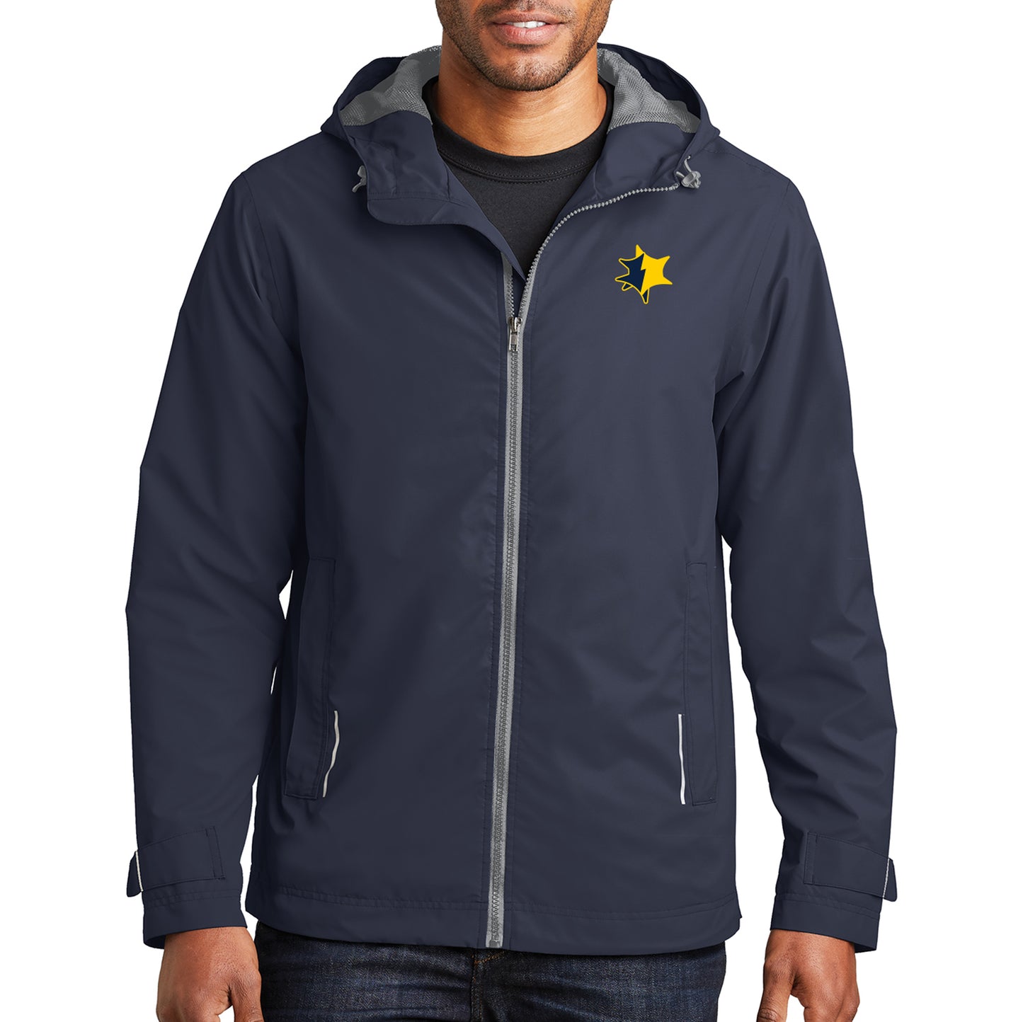 UMCU Men's Rain Jacket - Navy