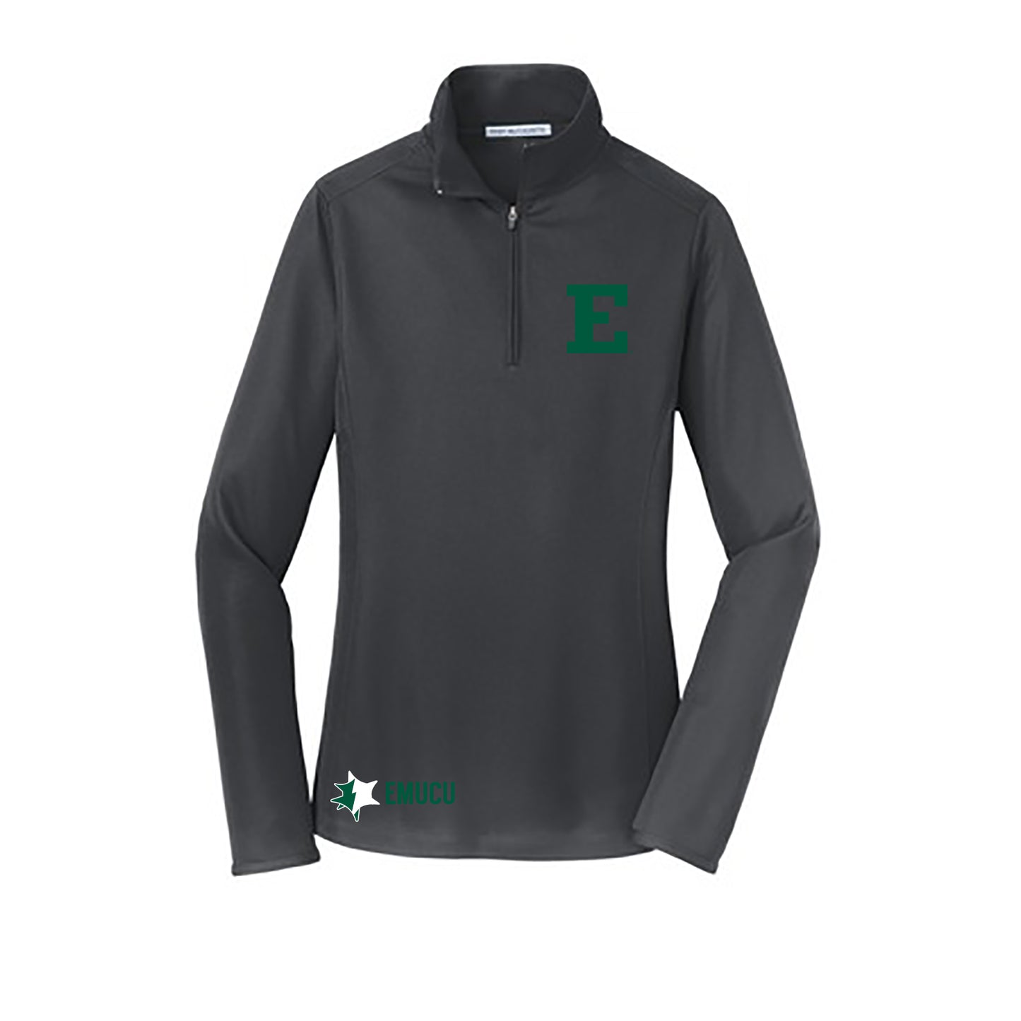Women's EMUCU Fall Rush Quarter Zip - Battleship Grey