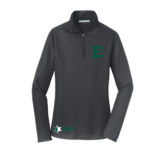 Women's EMUCU Fall Rush Quarter Zip - Battleship Grey