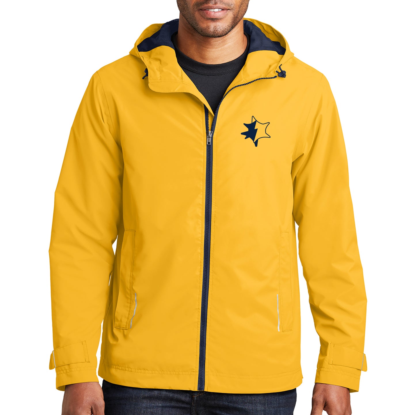 UMCU Men's Rain Jacket - Yellow