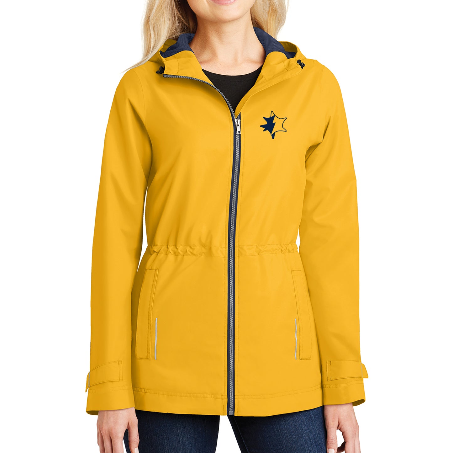 UMCU Women's Rain Jacket - Yellow
