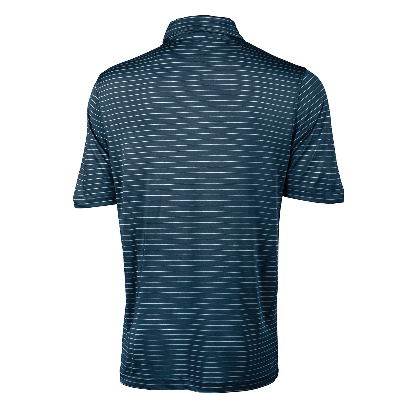 UMCU Men's Striped Charles River Wellsley Polo