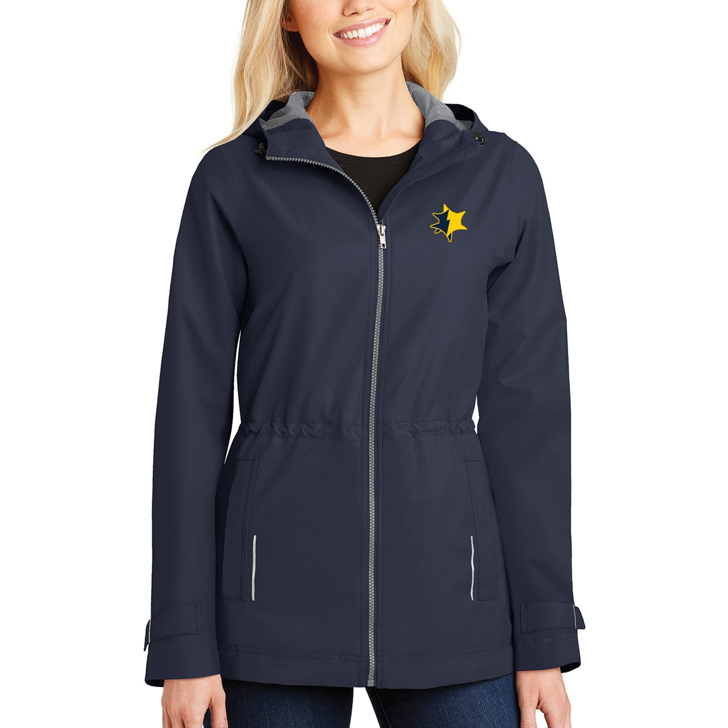 UMCU Women's Rain Jacket - Navy