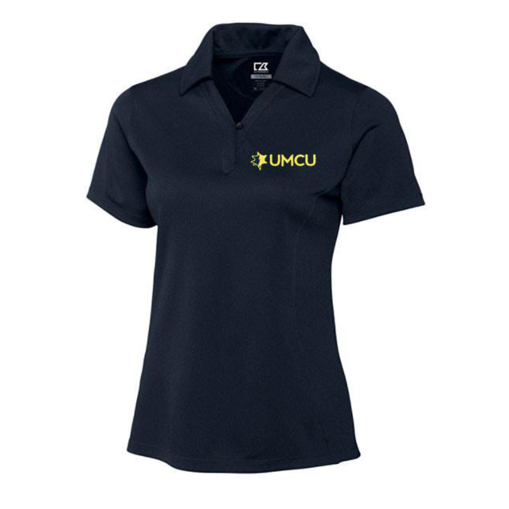 UMCU Cutter and Buck DryTec Womens Polo – Navy
