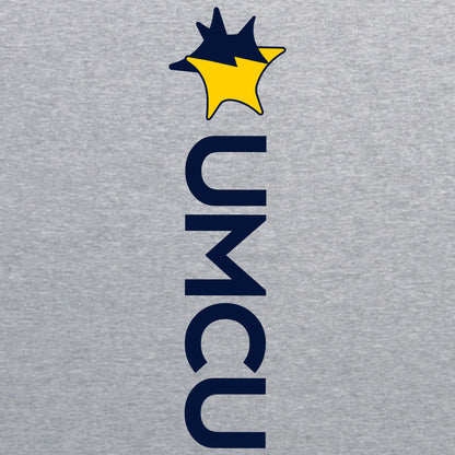 UMCU Block M Crewneck Sweatshirt - Sport Grey