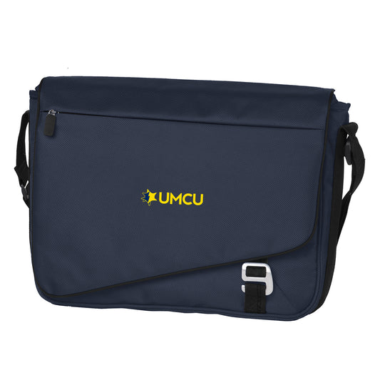 UMCU Messenger Bag - Dark Steel Blue/Black