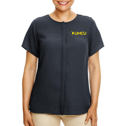 UMCU Women's Short-Sleeve Blouse